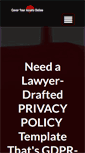 Mobile Screenshot of coveryourassetsonline.com